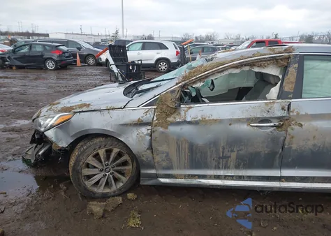 2016 Hyundai Sonata Sport z USA, uszkodzony, nr VIN 5NPE34AF5GH423127